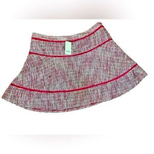 ~ NWT Banana Republic Berry Chic‎ Tweed skirt  in Berry and Cream Feminine…